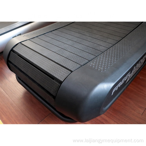 Manual treadmill fitness commercial curved treadmill